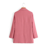 Women Suits Autumn Leisure Lapel One Button Long Sleeve Suit Suit Jacket