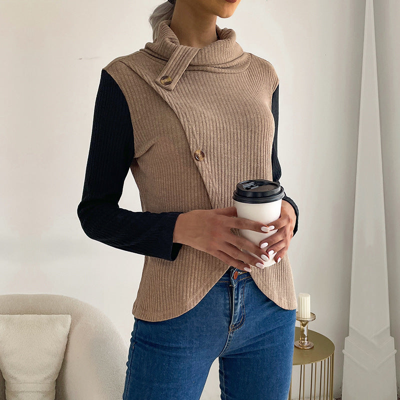 Women Knitted Sweater Autumn Casual Long Sleeve Pullover Sweater