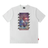 Men T Shirt Loose Oversize Hip Hop Summer Couple Wear Half Sleeve T-shirt