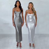 Women Dresses Winter Sexy Backless Slim Fit Sling Dress