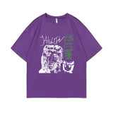 Limited Edition Yabujin T-shirt Summer Unisex O-collar Cotton
