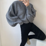 Women Winter Knitted Sweater Casual Style Sweater 8t3081