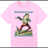 Strawberry Jams But My Don't T-Shirt, Funny Strawberry Lover