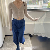 Women Cardigan Sweater Long Sleeve Knitted Sweater Cardigan Slim V-neck Sexy Sweater Coat 8t8232