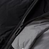 Unisex Winter Cotton Coat Patch Pocket Decorative Stand-up Collar down Jacket Retro Loose down Jacket