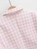 Women Suits Fall Long Sleeve Lapel Top Casual Suit Jacket