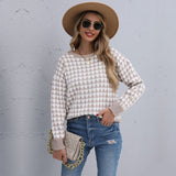 Women Knitted Sweater Autumn and Winter Loose Long Sleeve Love Women's Valentine's Day Sweater