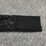 Women Evening Dress Fall/Winter Sexy Lace Cutout Slim Fit Bandage One-Piece Dress