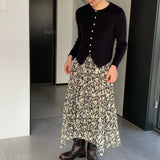 Women Cardigan Sweater Spring Sweater Cardigan Long Sleeve Button Sweater Q720