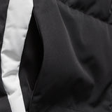 Unisex Winter Cotton Coat Stand-up Collar down Jacket Retro Warm down Jacket