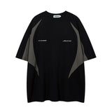 Men T Shirt Retro Short Sleeve T-shirt Men and Women Old School Loose