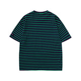 Men T Shirt Striped Couple Short Sleeve T-Shirt