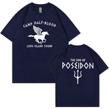 Percy Jackson Custom Camp Half Blood Print T Shirt Men Women
