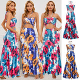 Women Date Dress Summer Sexy Tube Top Sheath Fishtail Skirt Suit Dress