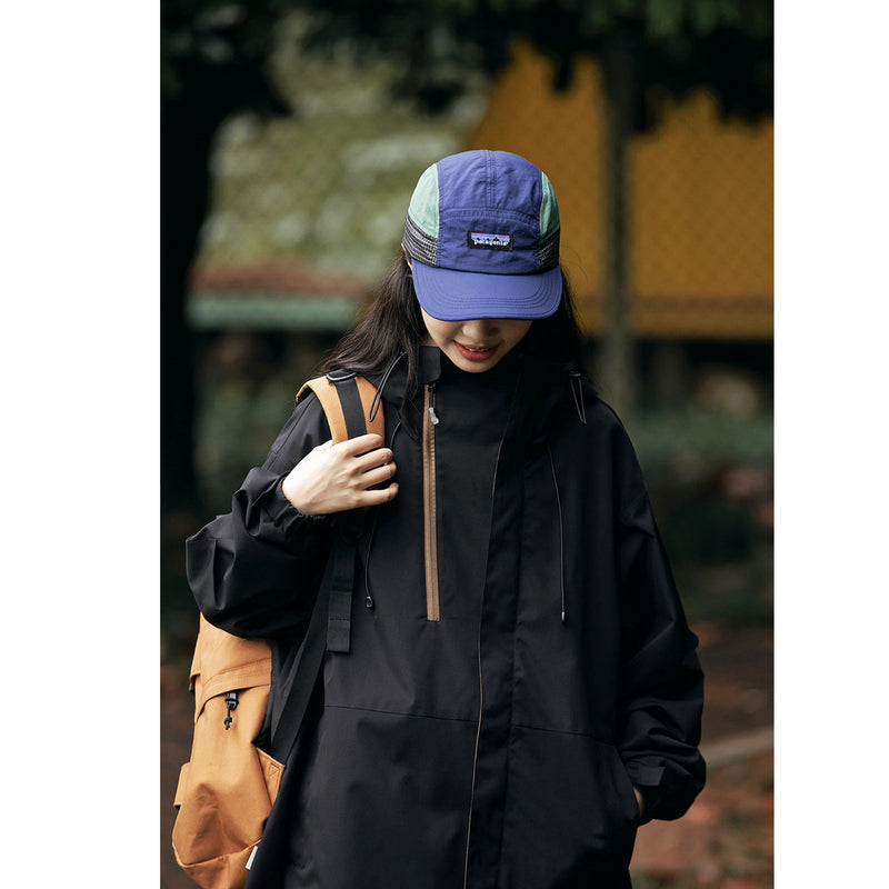 Unisex Jacket Autumn Windproof Hood Coat
