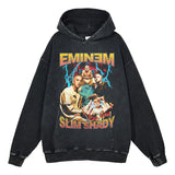 Asap Rocky Hoodie HIPHOP EMINEM TRAVIS SCOTT ASAP 2PAC print hooded sweater