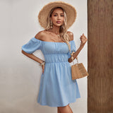 Women Dress Leisure Vacation Pastoral Style Skirt