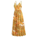 Women Date Dress Summer Bohemian Strap Dress