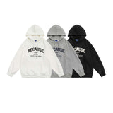 Unisex Hoodie Fall Letter Print Sweatshirt