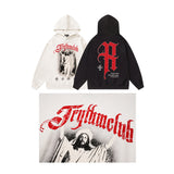 Men Hoodie Vintage Oversize Top