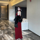 Women Dresses Spring Sleeveless Velvet Dress Dress