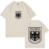 Rapper Kanye West Vultures Logo T Shirt Men's Women Hip Hop