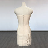 Women Evening Dress Sexy Sheath Bandage Dress