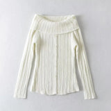 Women Sweater Knitwear Autumn Winter Coat Cashmere-like Sweater