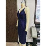 Women's Evening Gown Sexy Retro Sequins Dress Gown