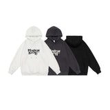 Unisex Hoodie Autumn Letter Hooded Sweater