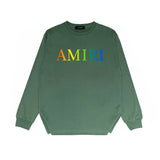 Amiri Long Sleeve Shirt Fashion Brand Long Sleeve Long-Sleeved T-shirt Blouse