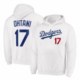 MLB Hoodie Spring Hoodie MLB Dodge Otani Sohei Sweater Men's Outdoor Sports