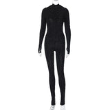 Women Jumpsuit Winter Sexy Hooded Jumpsuit