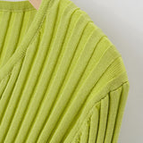 Women Sweater Knitwear V-neck Long-Sleeve Knitwear Spring and Autumn Thin Cardigan Sweater