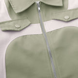 Women Jacket Lapel Casual Women Autumn Zipper Cardigan Outerwear