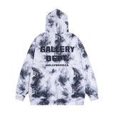 Gallery Dept Hoodie Loose Casual Marble Pattern Hoodie