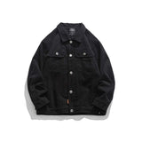 Unisex Shirts Autumn Placket Hem Logo Jacket