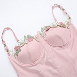 Women Dresses Spring Dress Elegant Embroidery Dress