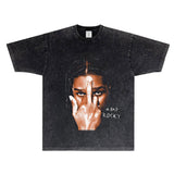 Asap Rocky T-Shirts Vintage ASAP Rocky Summer Short Sleeve T-Shirts Men and Women