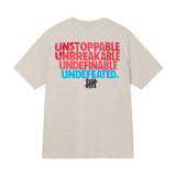 UNDEFEATED T Shirts Men's and Women's Loose Cotton