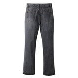 Men Jeans Bell-Bottom Pants Men's Vintage Jeans
