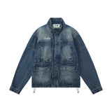 Women Jacket Loose Denim Jacket Autumn Denim Coat Jacket