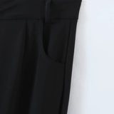 Women Sweatpants Spring Trousers Hollow-out Casual Pants