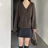 Women Knitted Two-Piece Set Autumn Two-Piece Solid Color Short Vest Top Suit Z809