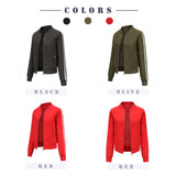 Women Trench Coat Short Flight Jacket Women's Spring and Autumn Jacket