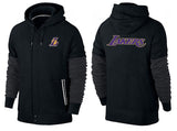 NBA Hoodie Sweater Men's NBA Basketball Suit Cardigan Zip-Breasted Hoodie