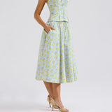 Women Dresses Summer Floral Skirt (Lbk0409)