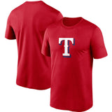 MLB T-Shirts MLB Rangers T-Shirts Baseball T-Shirts Printed Short Sleeves