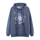 Men Hoodie Cute Graffiti Couple Hooded Sweater