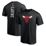 NBA T-Shirts NBAT Bulls Raven Basketball Suit Short Sleeve Outdoor Sports